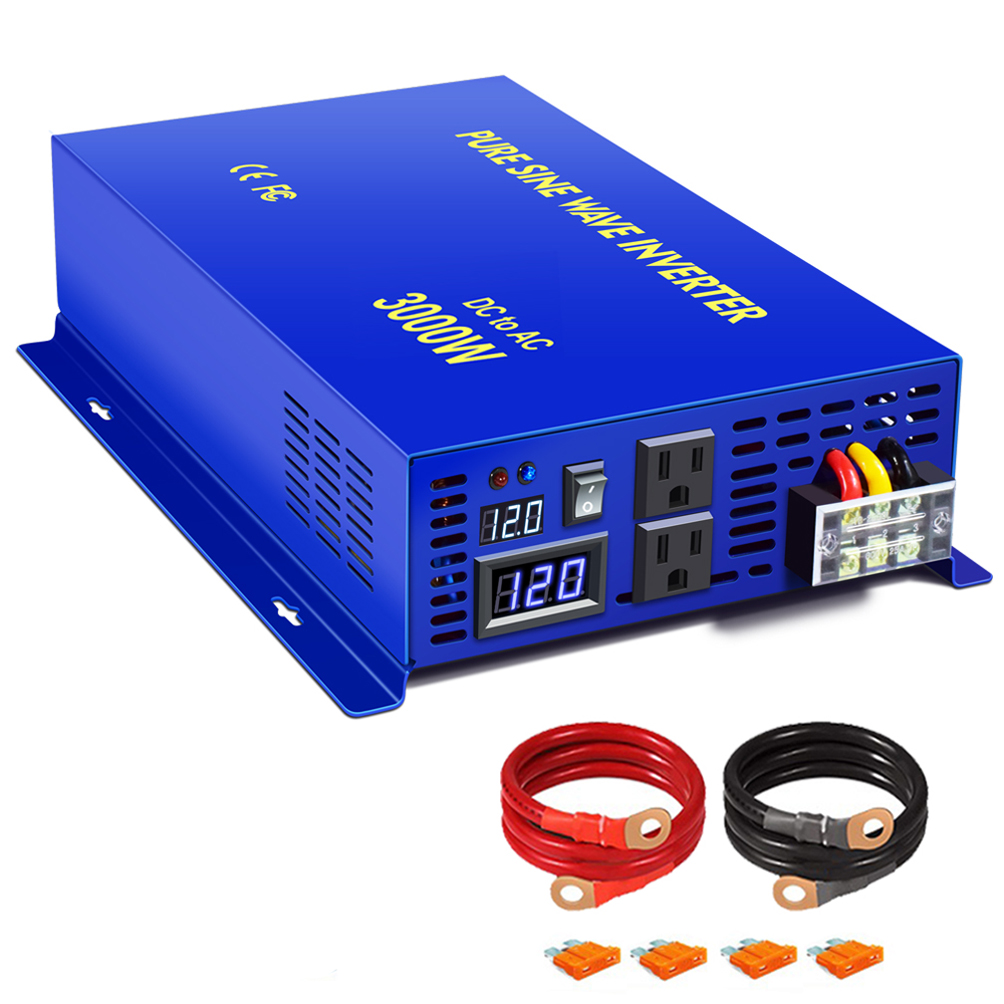 Pure Sine Wave Inverter - 2026 Hot Sale WZRELB 3000W Car