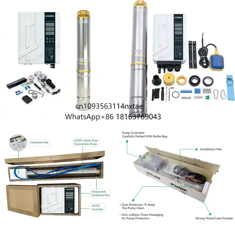 Solar Pump Controller - 2026 Hot！ 1500W Solar Submersible Pump