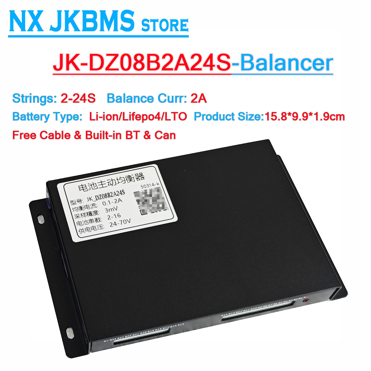 Jkbms Balancer B2A16S 2a JK 2s - Battery Equalizer Balancer ulasan dan harga