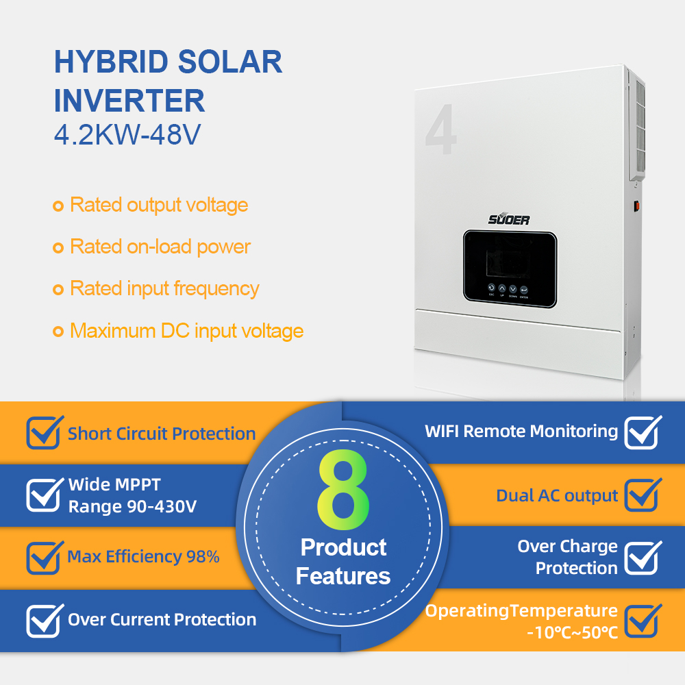 New 4.2kw 24v 230v off Grid In - Pure Sine Wave Inverter ulasan dan harga