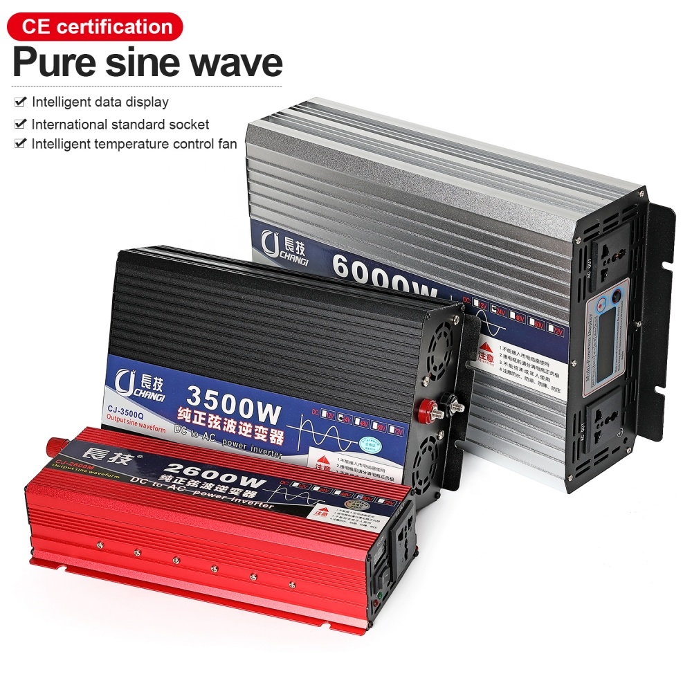 NEW 4000w Peak Power Inverter  - Pure Sine Wave Inverter ulasan dan harga