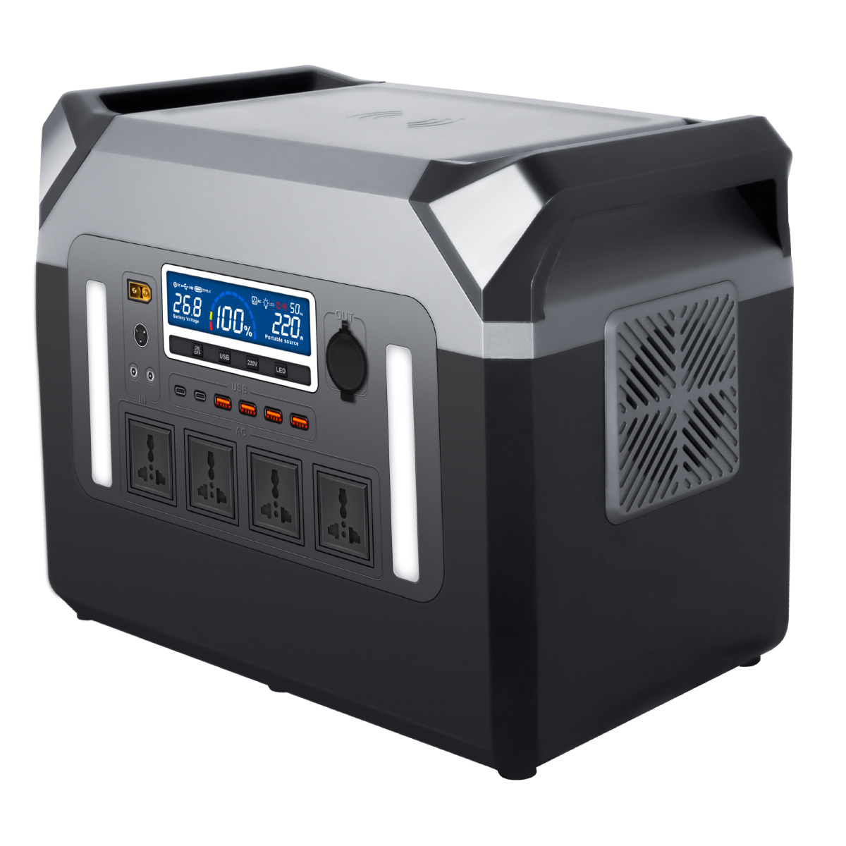 3000W Portable Power Station S - Pure Sine Wave Inverter ulasan dan harga