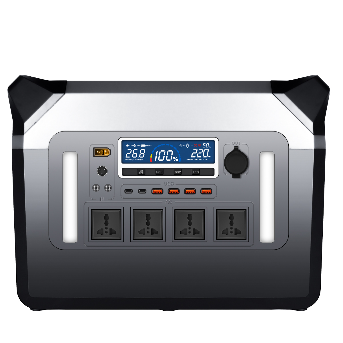 3000W Portable Power Station S - Pure Sine Wave Inverter ulasan dan harga