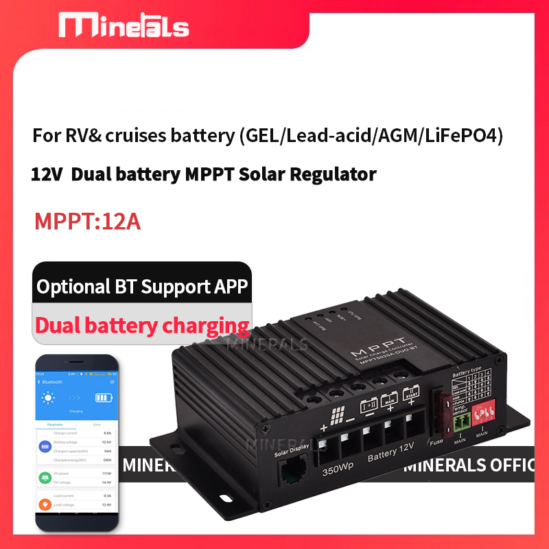 MPPT5012 12V/24V 12A Smart Sol - Solar Pump Controller ulasan dan harga