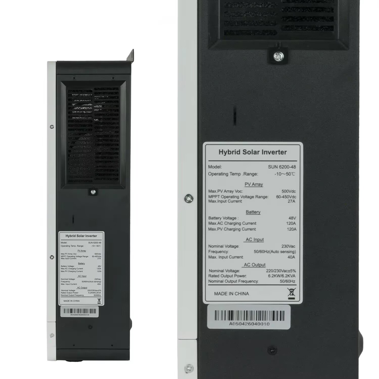 Hybrid solar inverter 6.2KW 48 - Pure Sine Wave Inverter ulasan dan harga