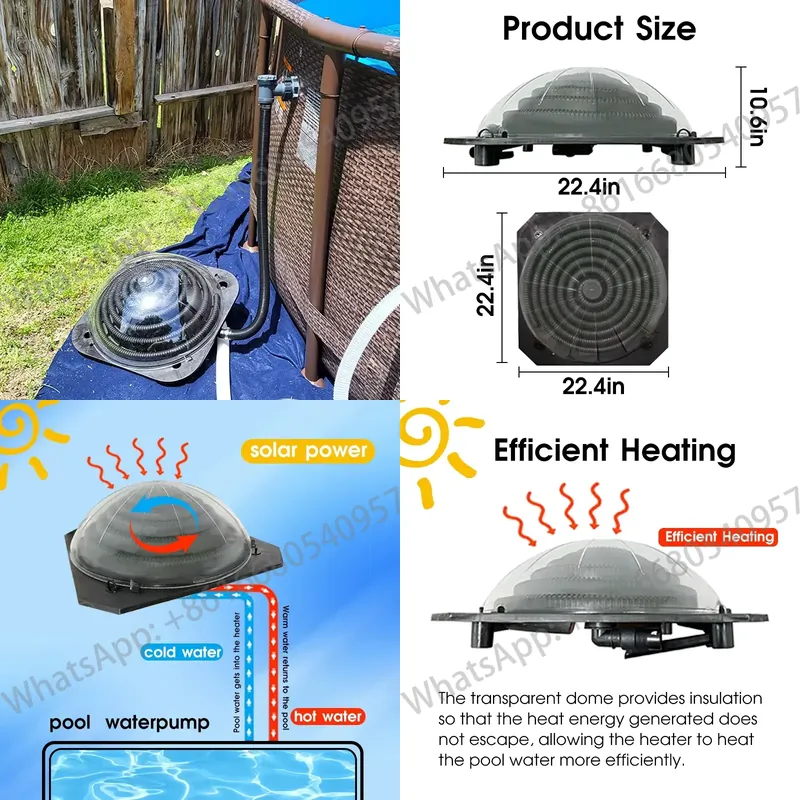 Portable Pool Solar Heating Sy - Solar Pump Controller ulasan dan harga