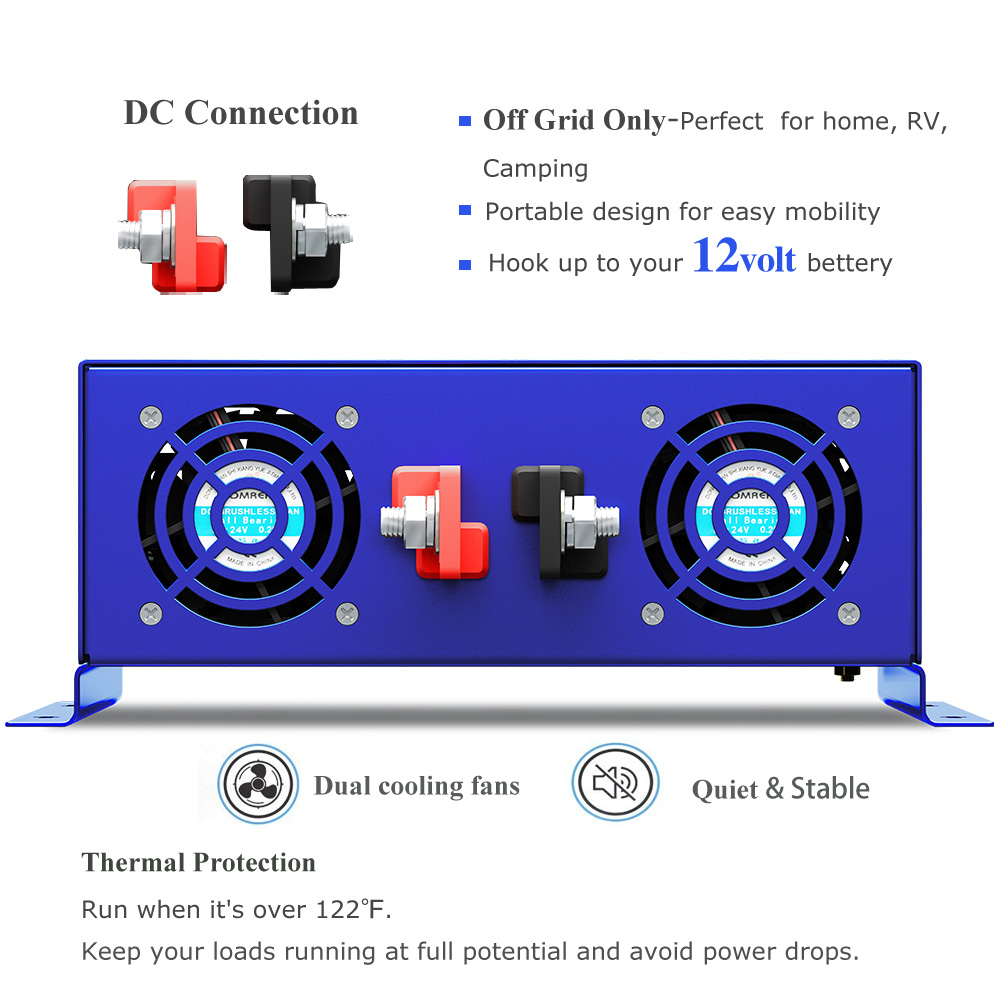 2026 Hot Sale WZRELB 3000W Car - Pure Sine Wave Inverter ulasan dan harga